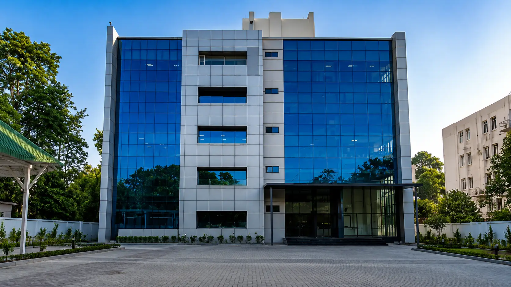 Satguru Infotech building construction in Mohali