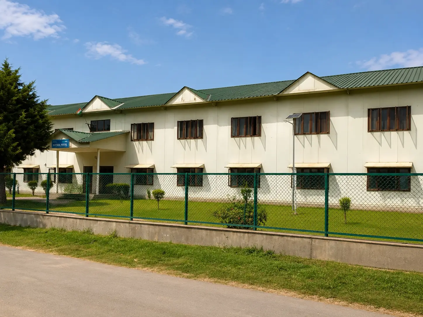 NIT Srinagar campus building construction